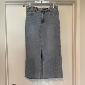 Kut from the Kloth Light Blue Denim Skirt